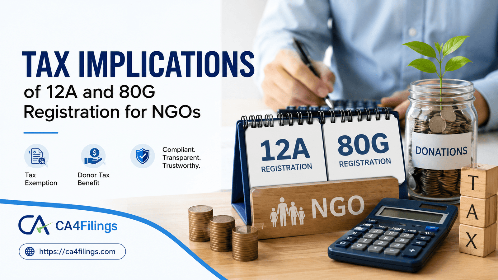 Tax Implications of 12A and 80G Registration for NGOs