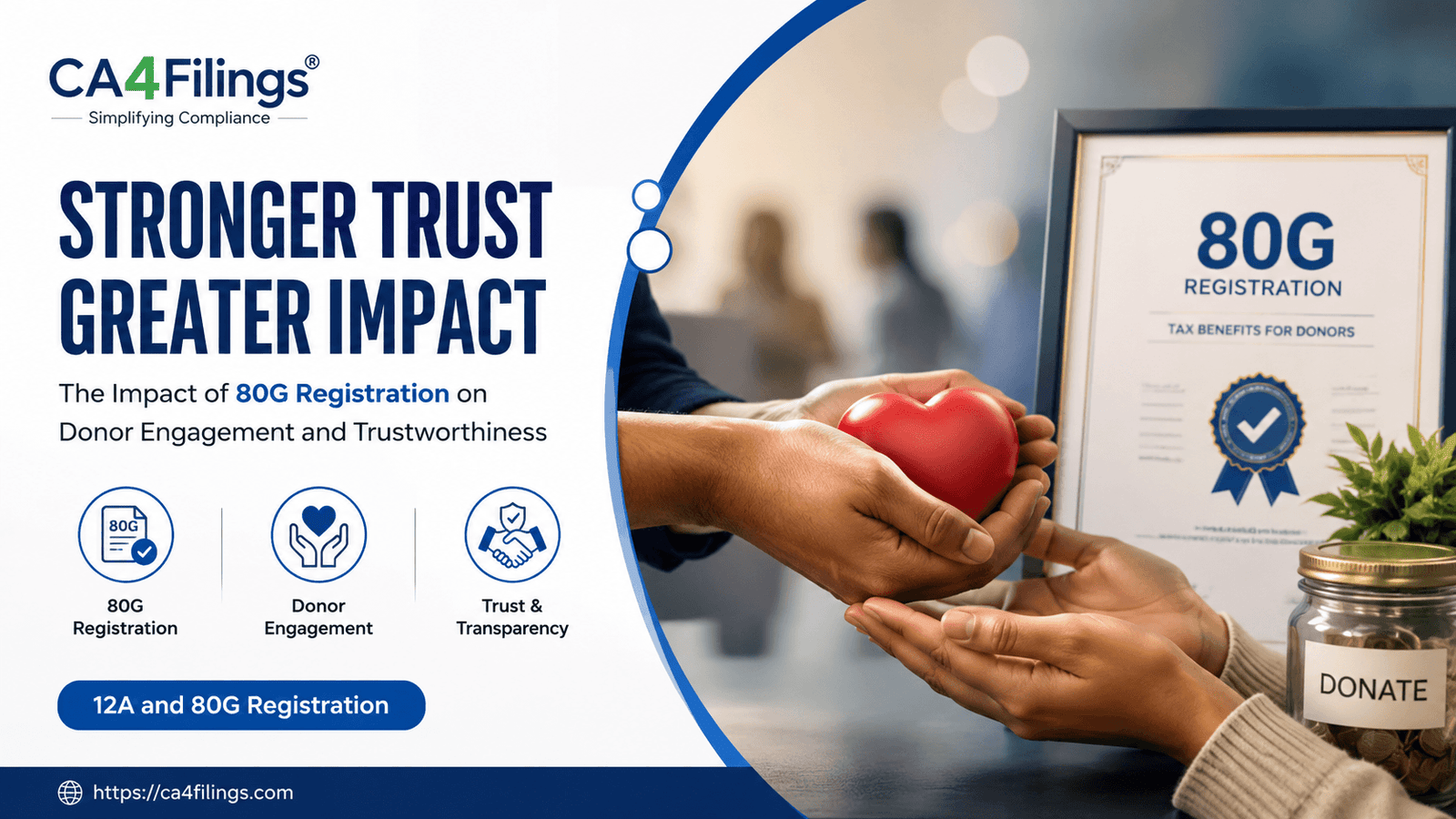 The Impact of 80G Registration on Donor Engagement and Trustworthiness