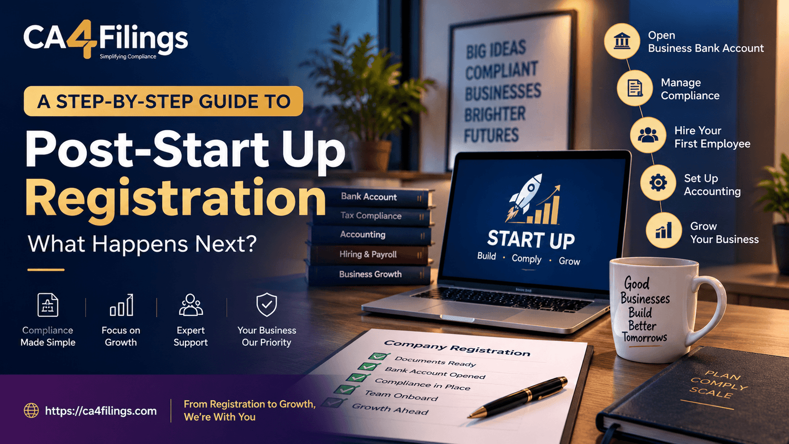 A Step-by-Step Guide to Post-Start Up Registration: What Happens Next?