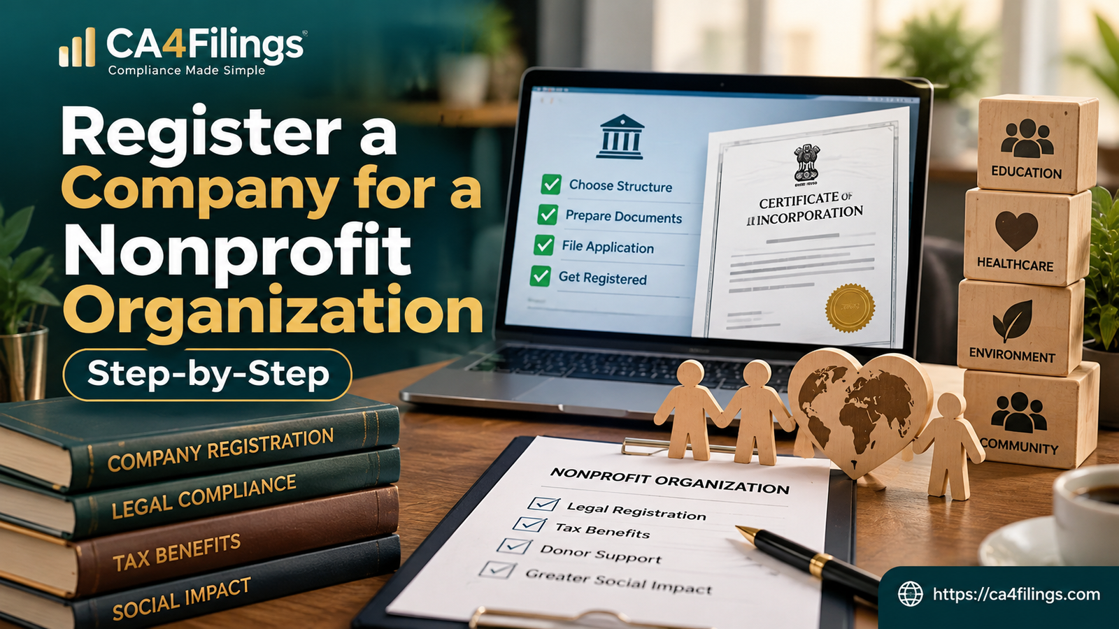 How Do I Register a Company for a Nonprofit Organization? Step-by-Step