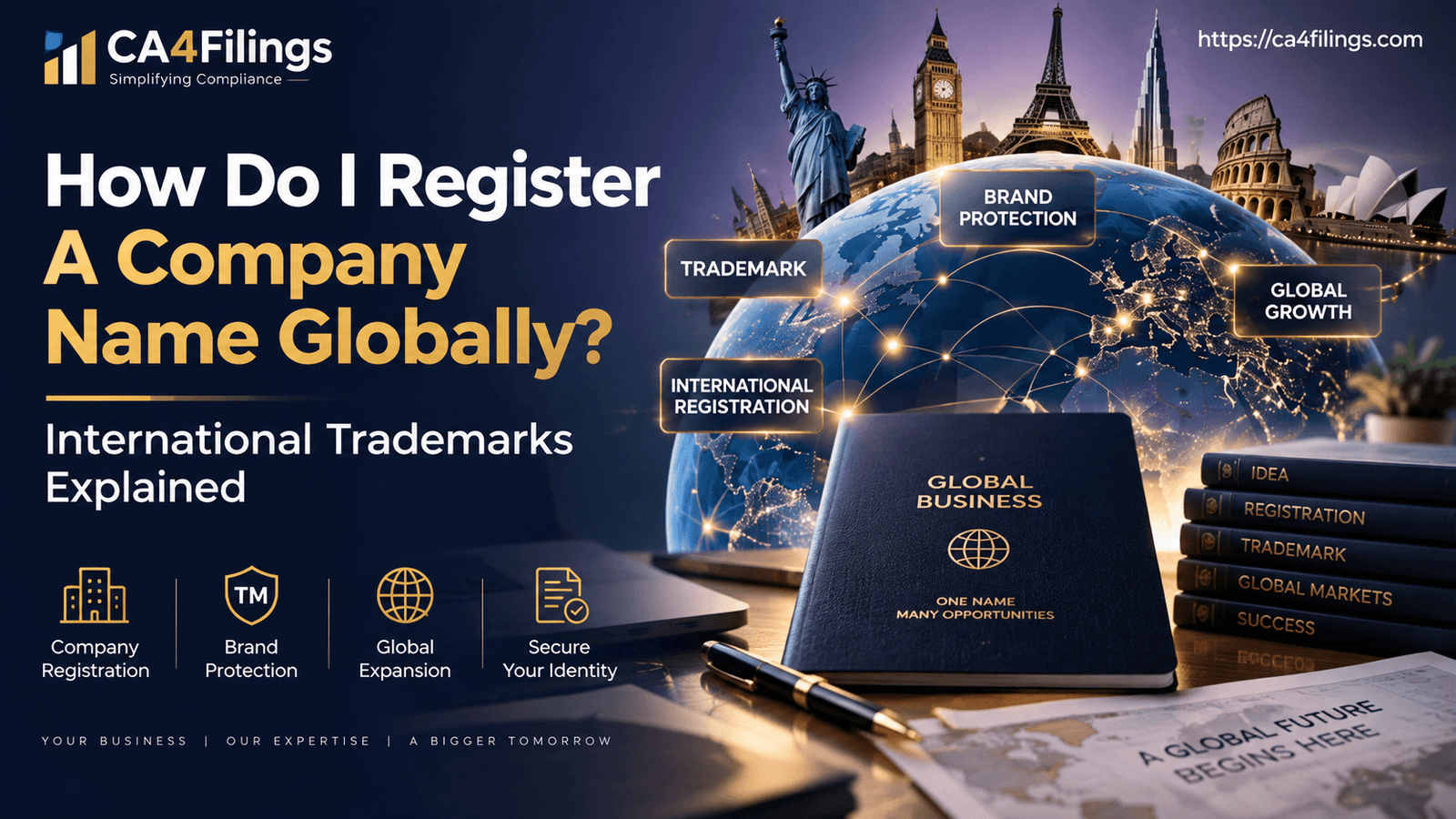 How Do I Register a Company Name Globally? International Trademarks Explained