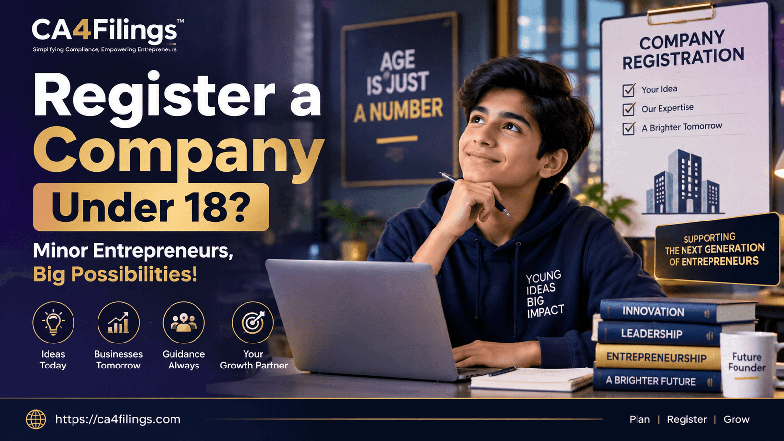 How Do You Register a Company If You Are Under 18? (Minor Entrepreneurs)