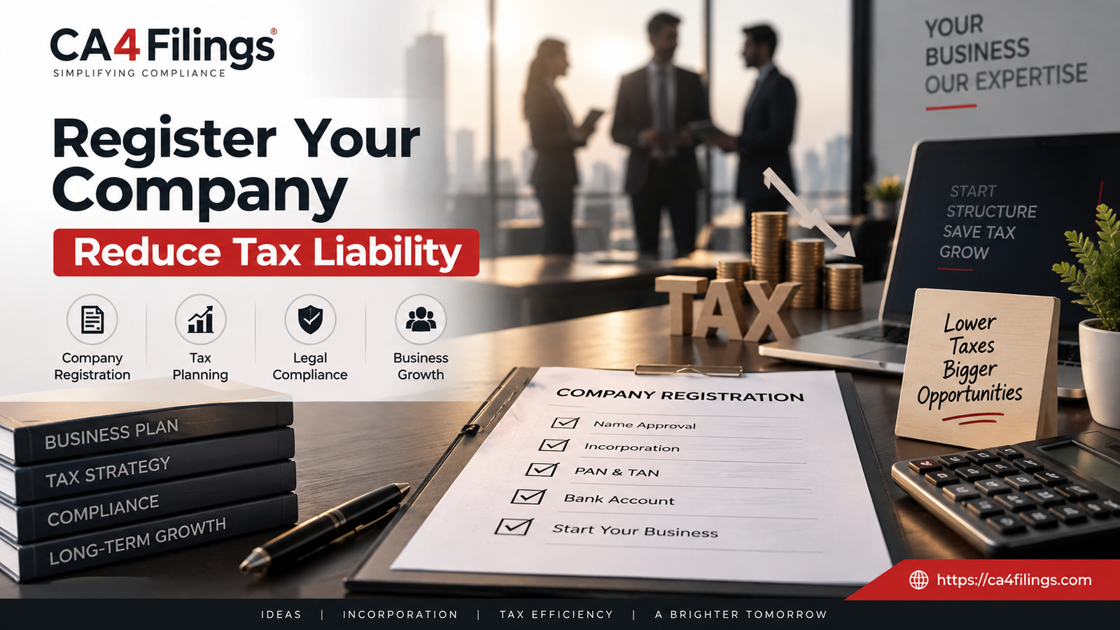 How Do You Register a Company to Minimize Corporate Tax Liability?