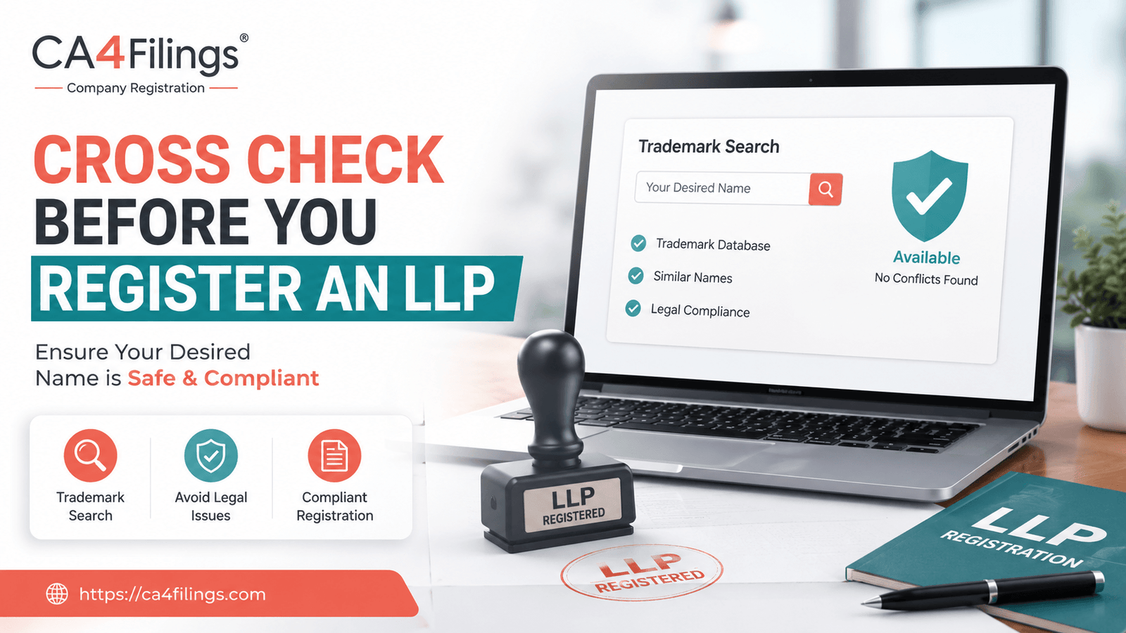 How to Cross Check If You Can register an llp with a Specific Trademarked Name