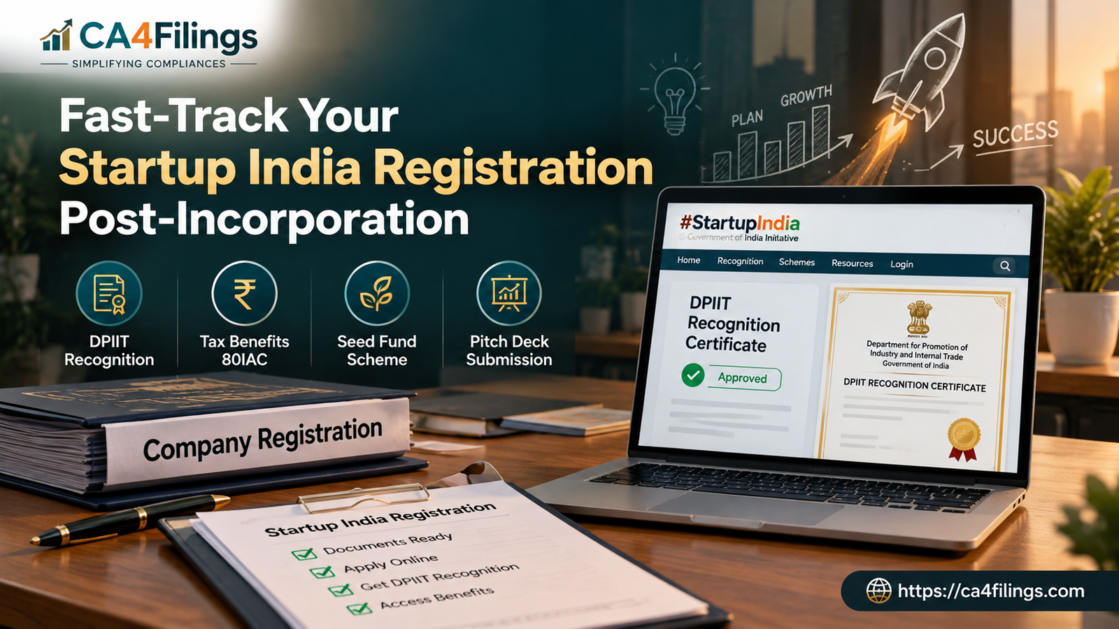 How to Fast-Track Your Startup India Registration Post-Incorporation