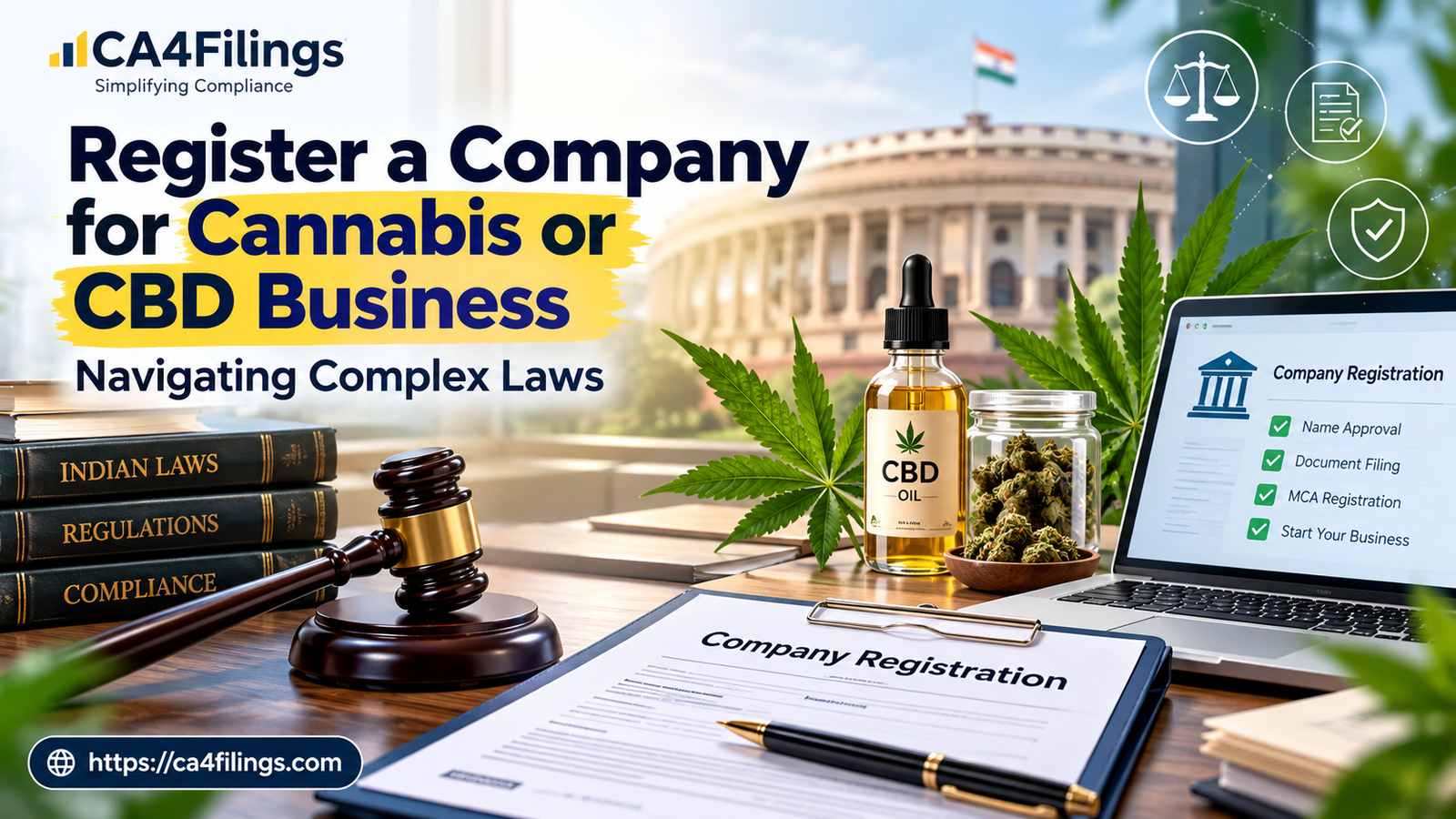 How to Register a Company for a Cannabis or CBD Business: Navigating Complex Laws