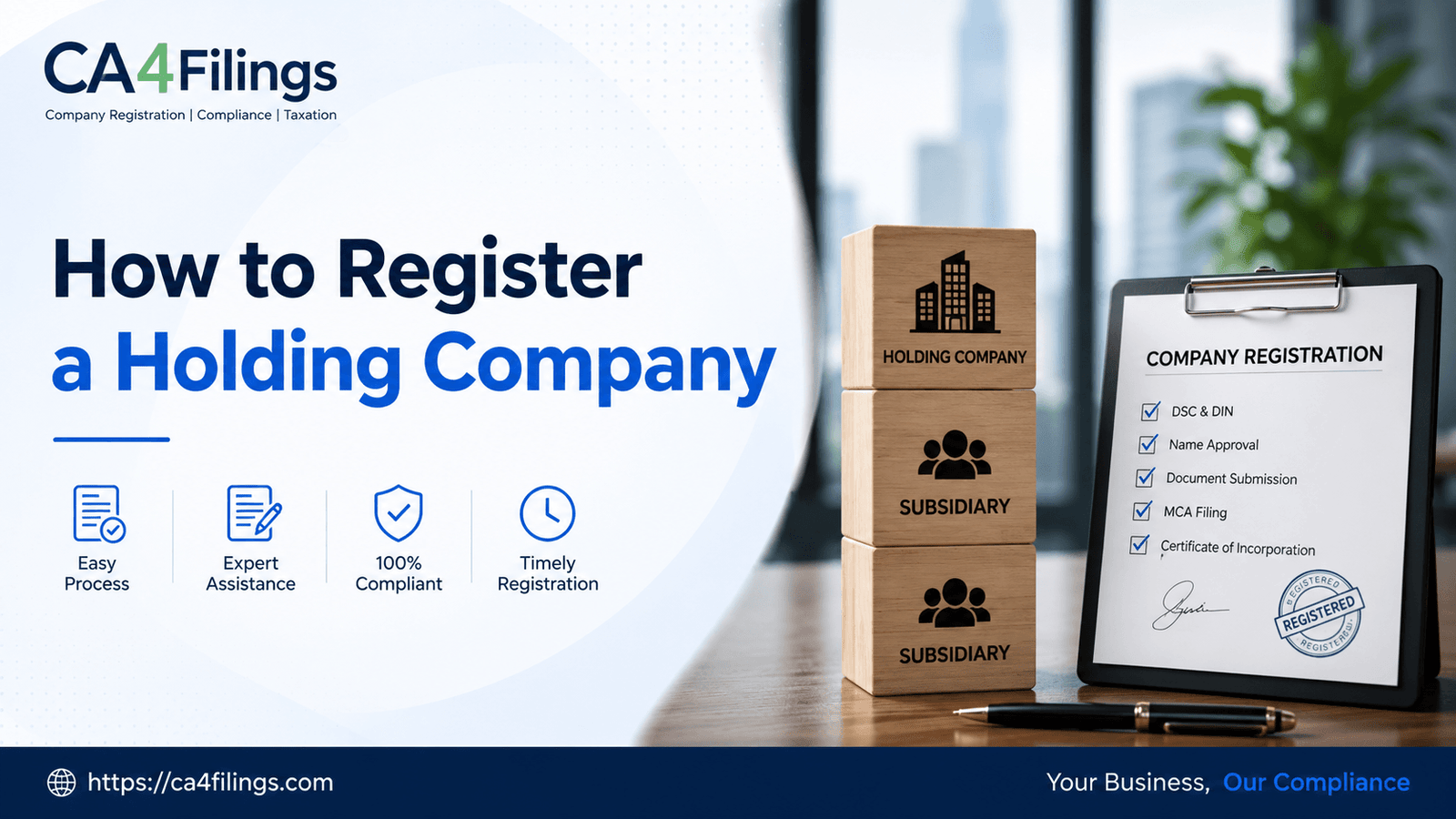 How to Register a Holding Company