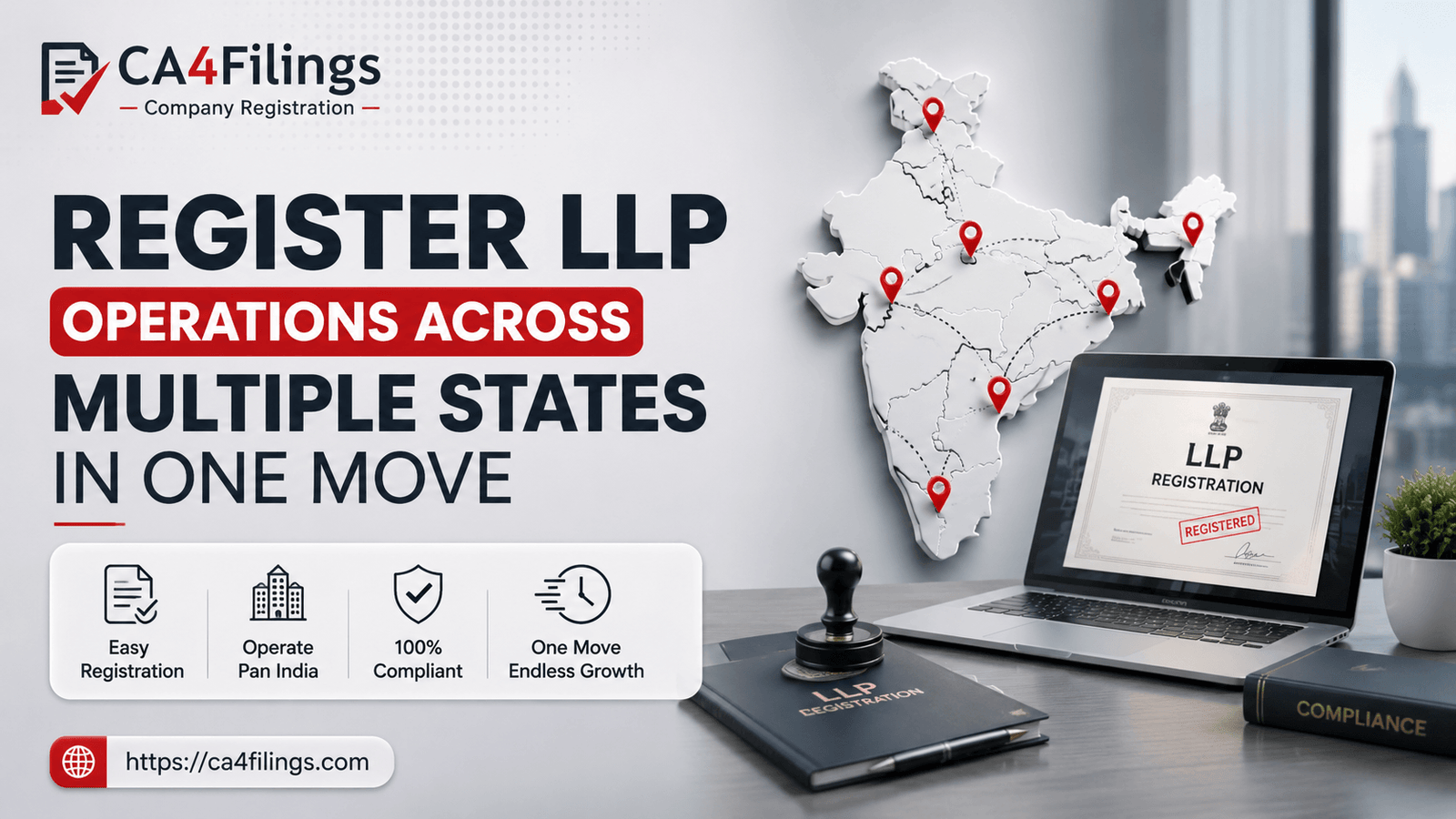 How to register llp Operations Across Multiple States in One Move