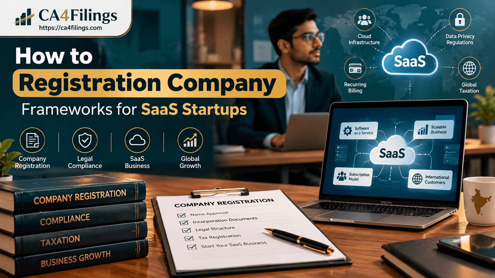 How to Registration Company Frameworks for SaaS (Software as a Service) Startups