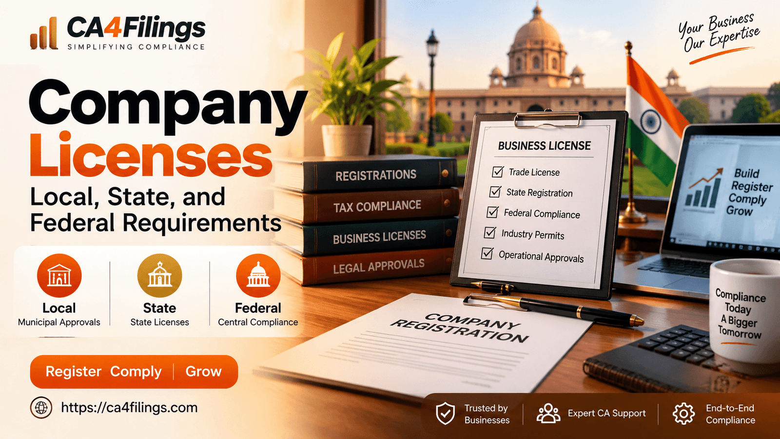 How to Registration Company Licenses: Local, State, and Federal Requirements