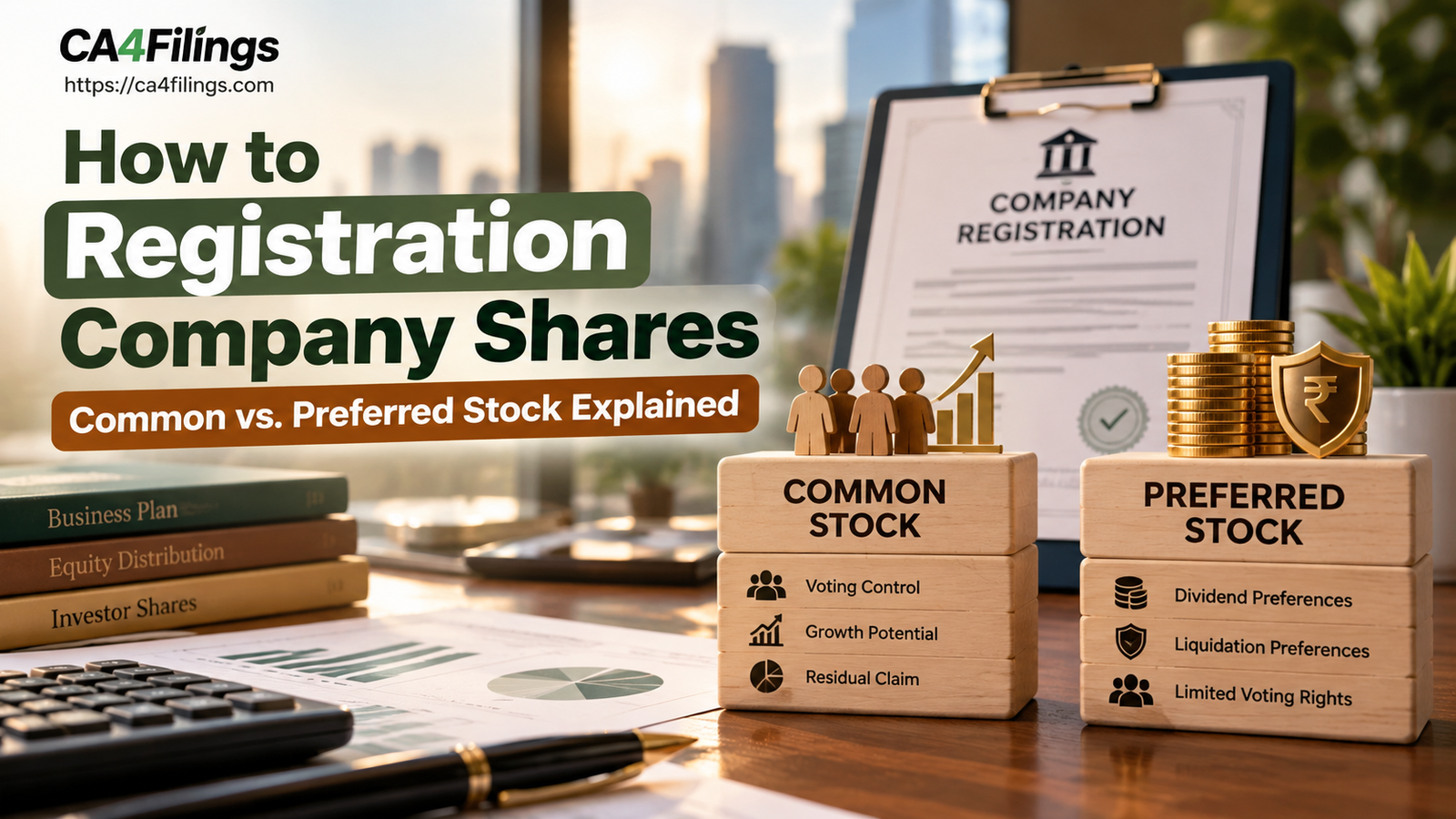 How to Registration Company Shares: Common vs. Preferred Stock Explained