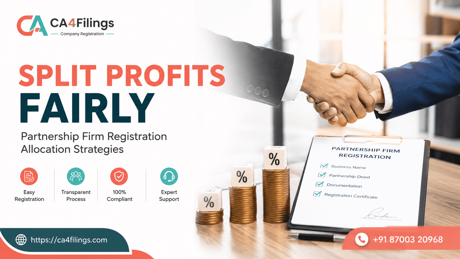 How to Split Profits Fairly: partnership firm registration Allocation Strategies