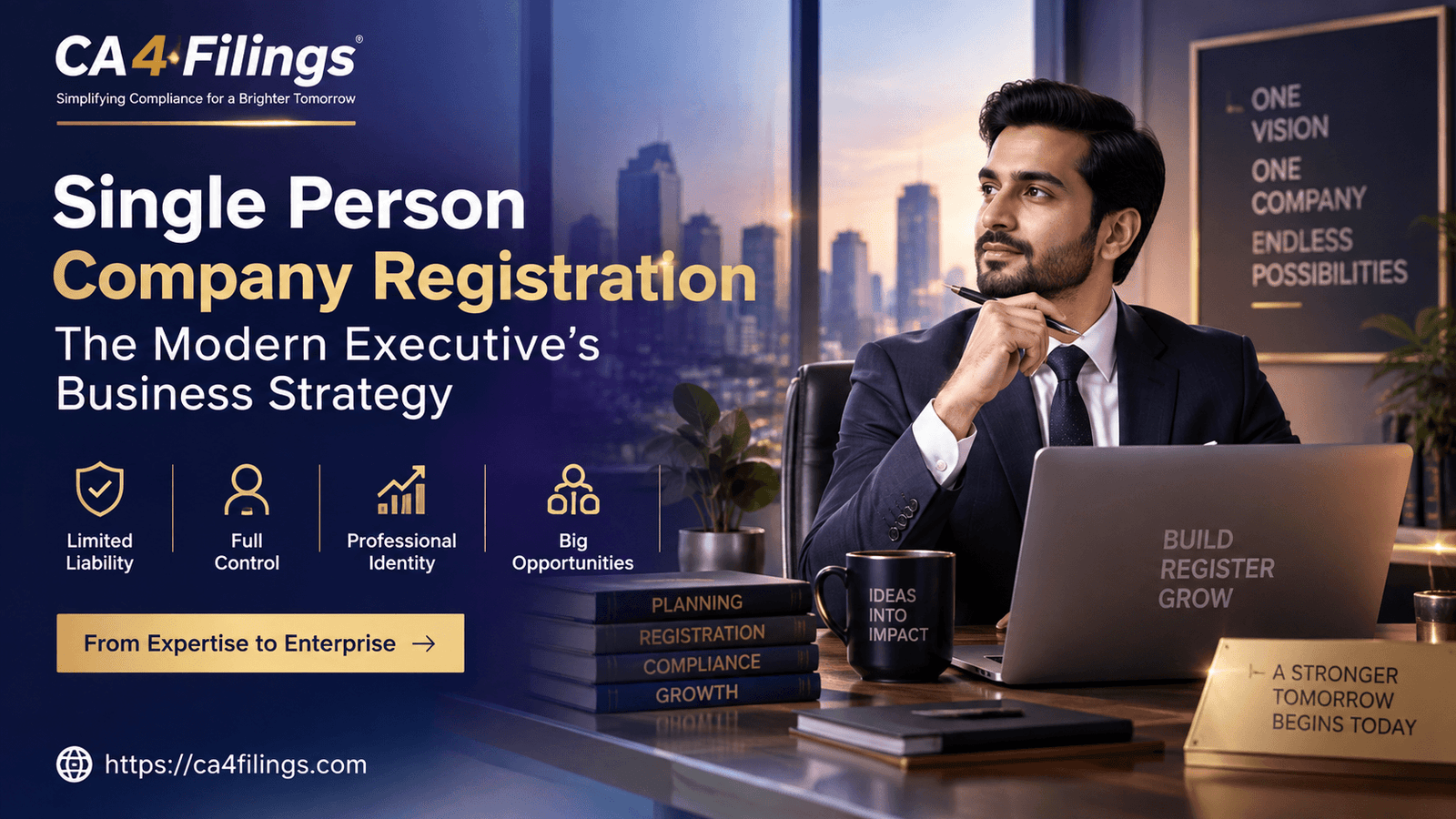 Single Person Company Registration: The Modern Executive's Business Strategy