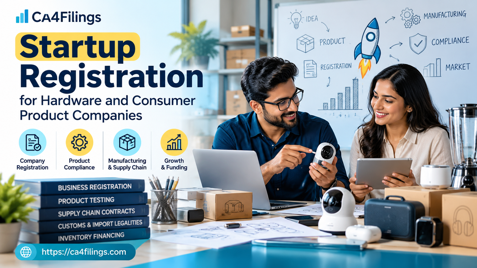 Startup Registration for Hardware and Consumer Product Companies