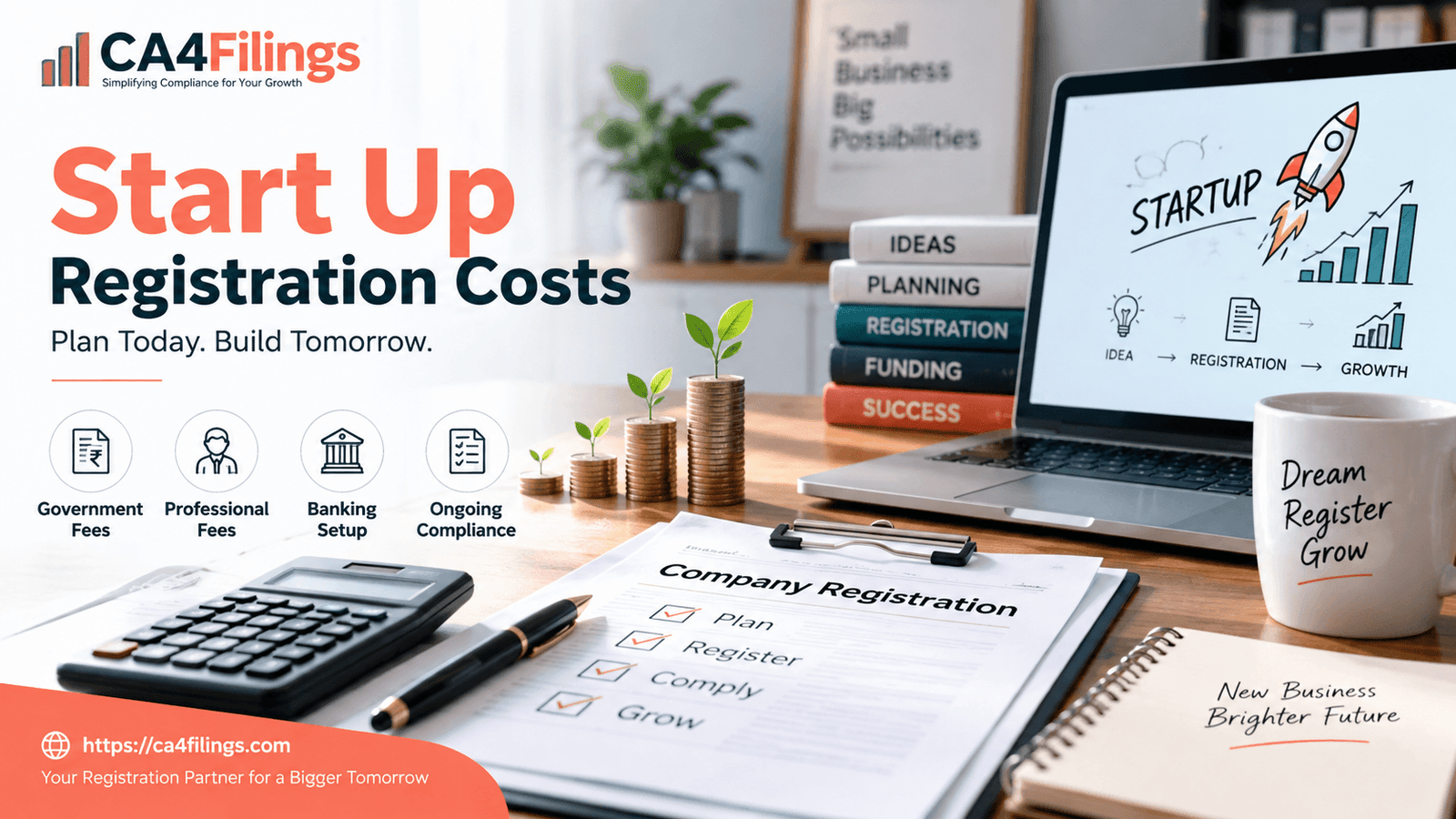 The Financial Blueprint: Costs Involved in a Start Up Registration