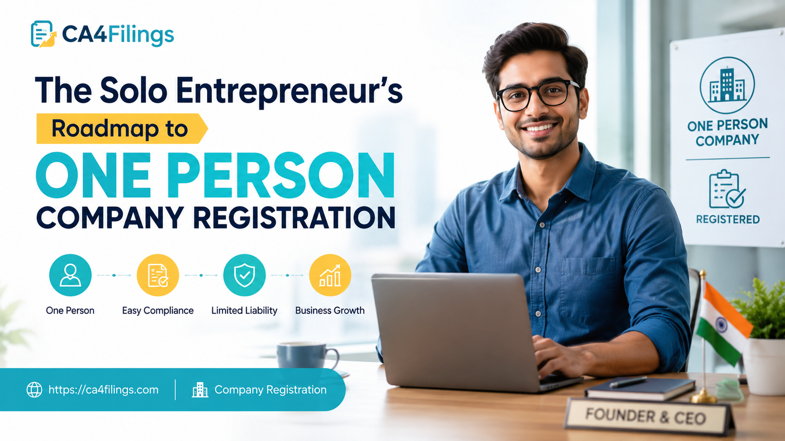 The Solo Entrepreneur's Roadmap to One Person Company Registration