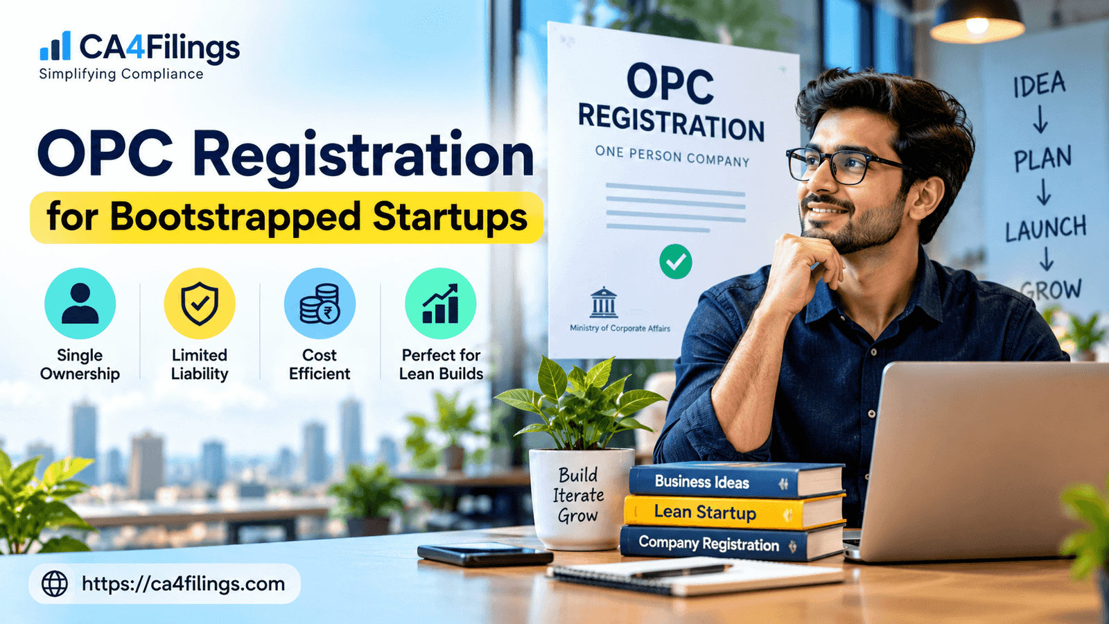 Why OPC Registration is the Perfect Gateway Structure for Bootstrapped Startups
