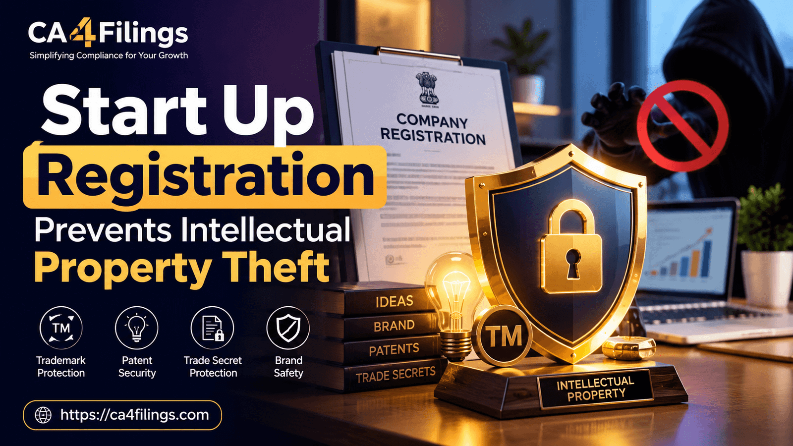 Why Timely Start Up Registration Prevents Intellectual Property Theft