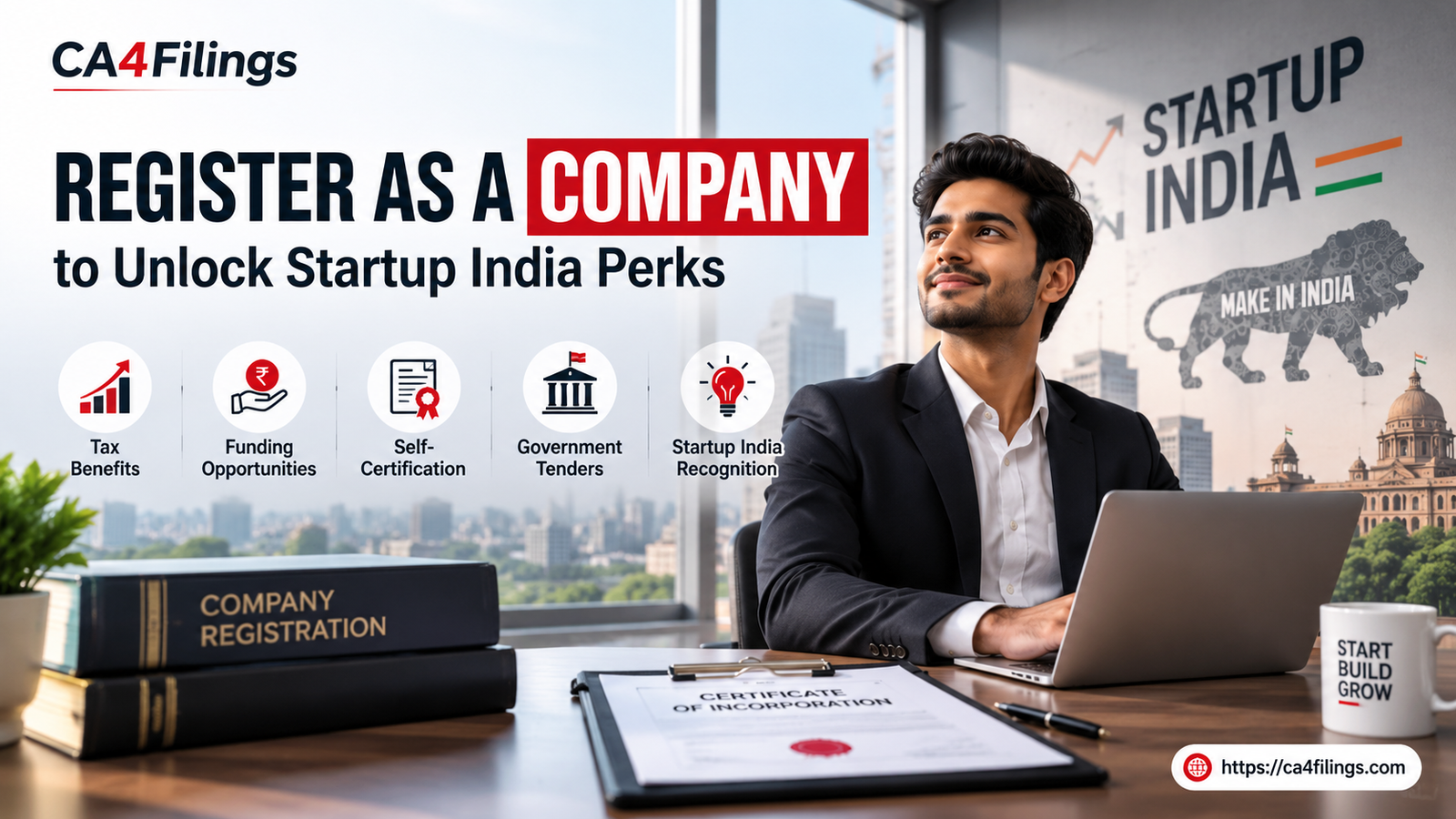 Why You Must Register as a Company to Unlock Startup India Perks