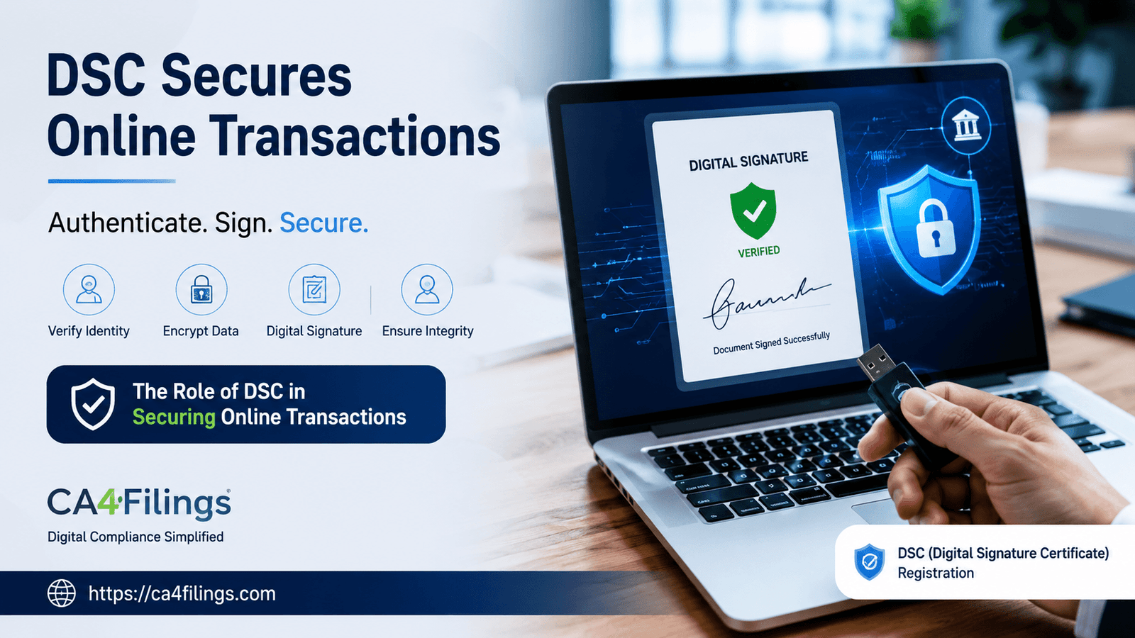 The Role of DSC in Securing Online Transactions