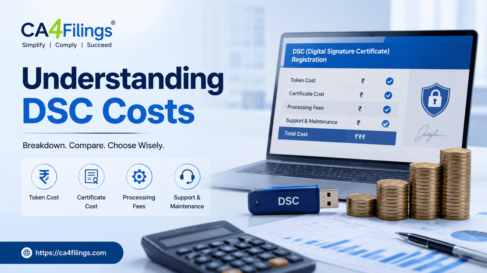 Understanding the Cost Structure of Obtaining a DSC