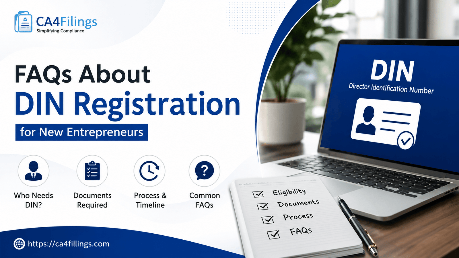 FAQs About DIN Registration for New Entrepreneurs