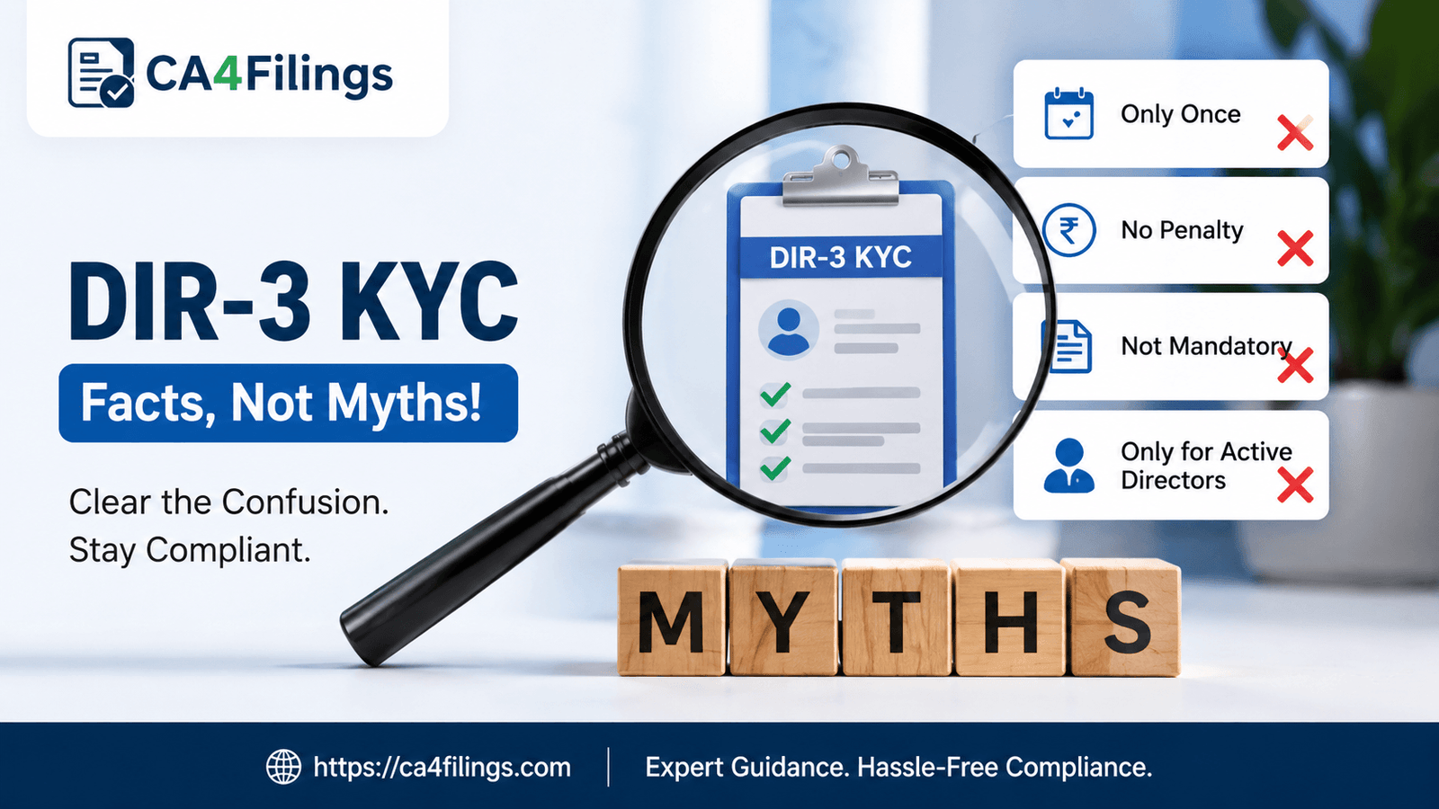 Common Misconceptions About DIR-3 KYC Explained