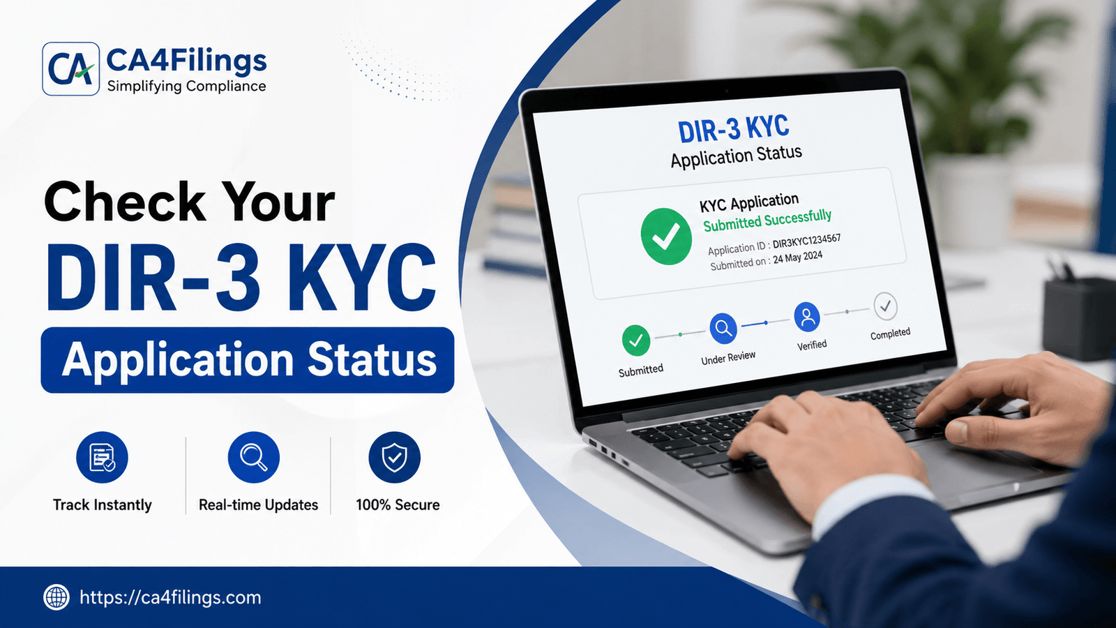 How to Check the Status of Your DIR-3 KYC Application
