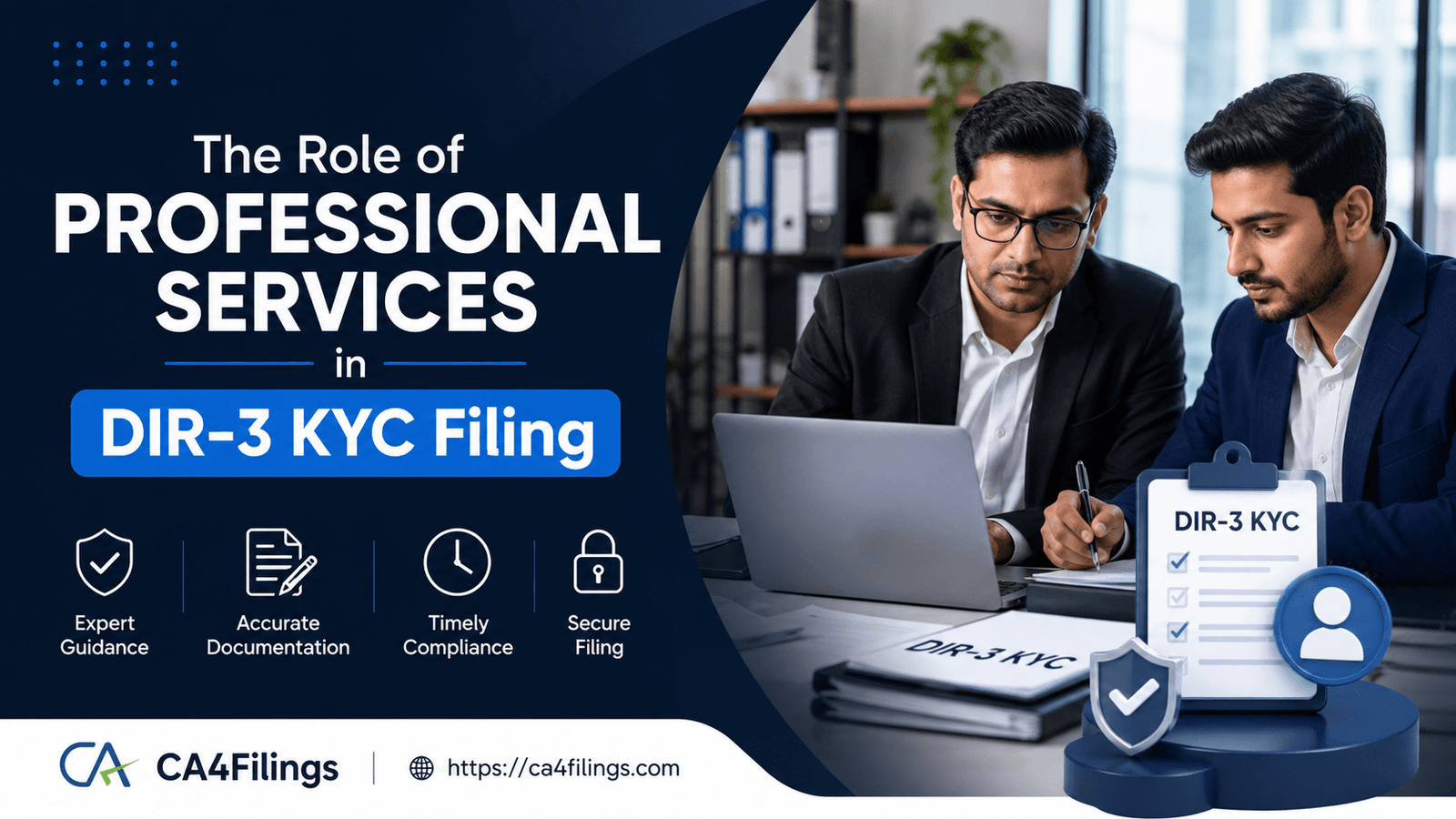The Role of Professional Services in DIR-3 KYC Filing