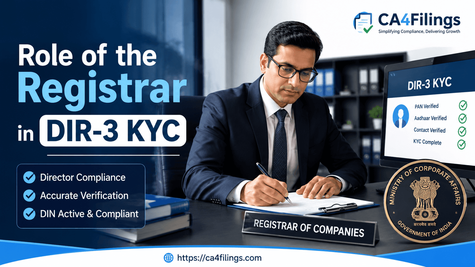 Understanding the Role of the Registrar in DIR-3 KYC