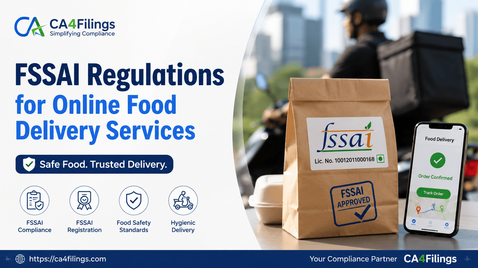 FSSAI Regulations for Online Food Delivery Services