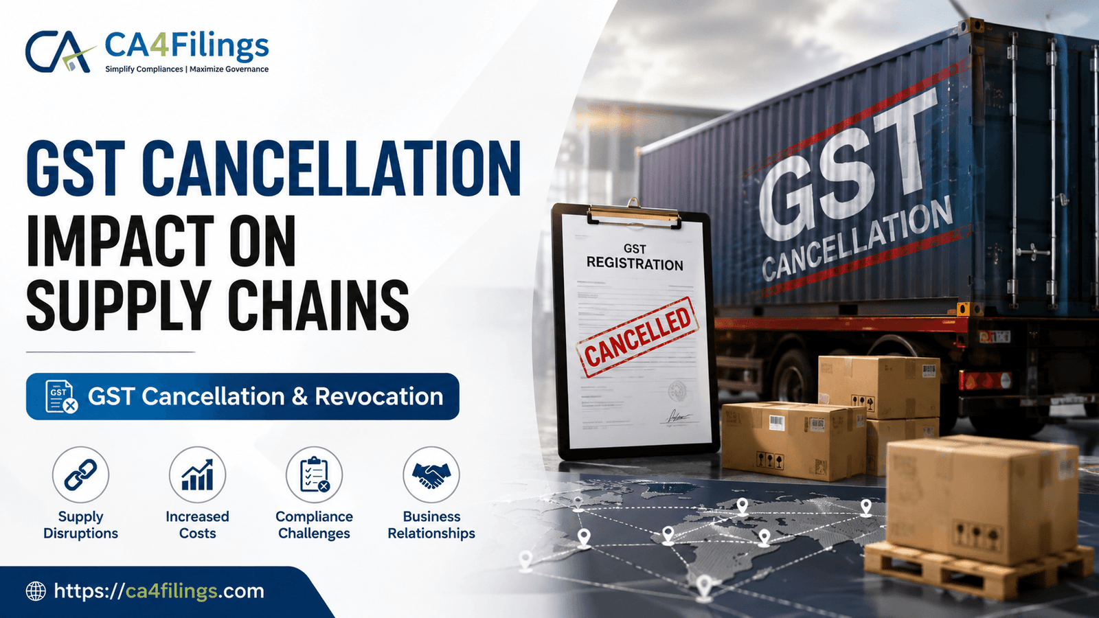 The Effects of GST Cancellation on Supply Chains