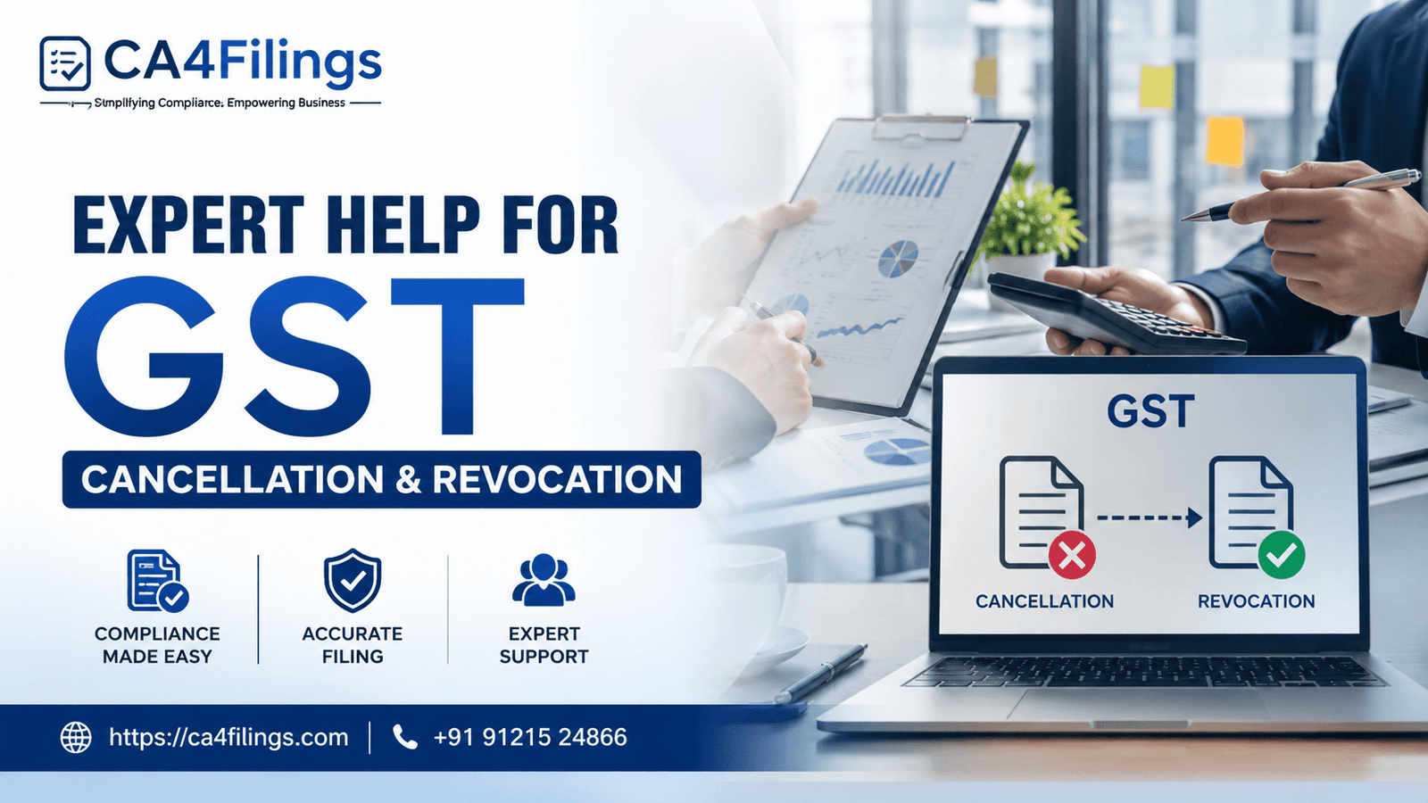The Role of Professional Help in GST Cancellation and Revocation