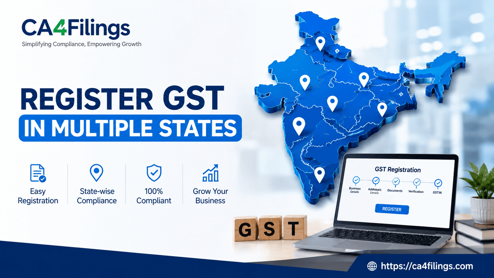 How to Register for GST in Multiple States