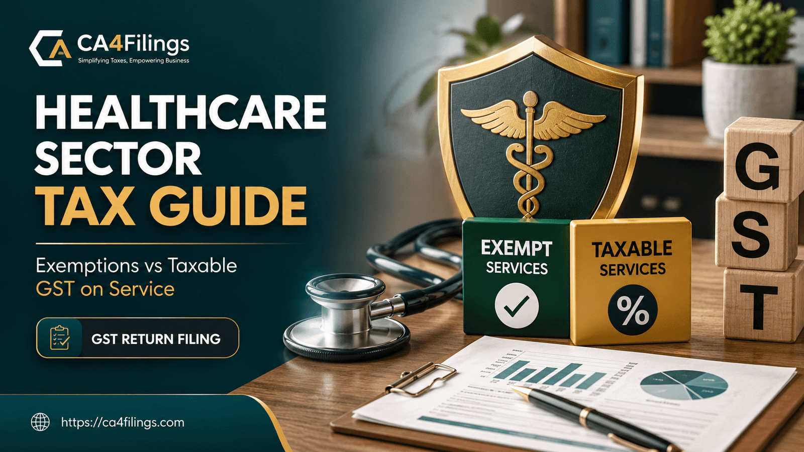 Healthcare Sector Tax Guide: Exemptions vs Taxable GST on Service