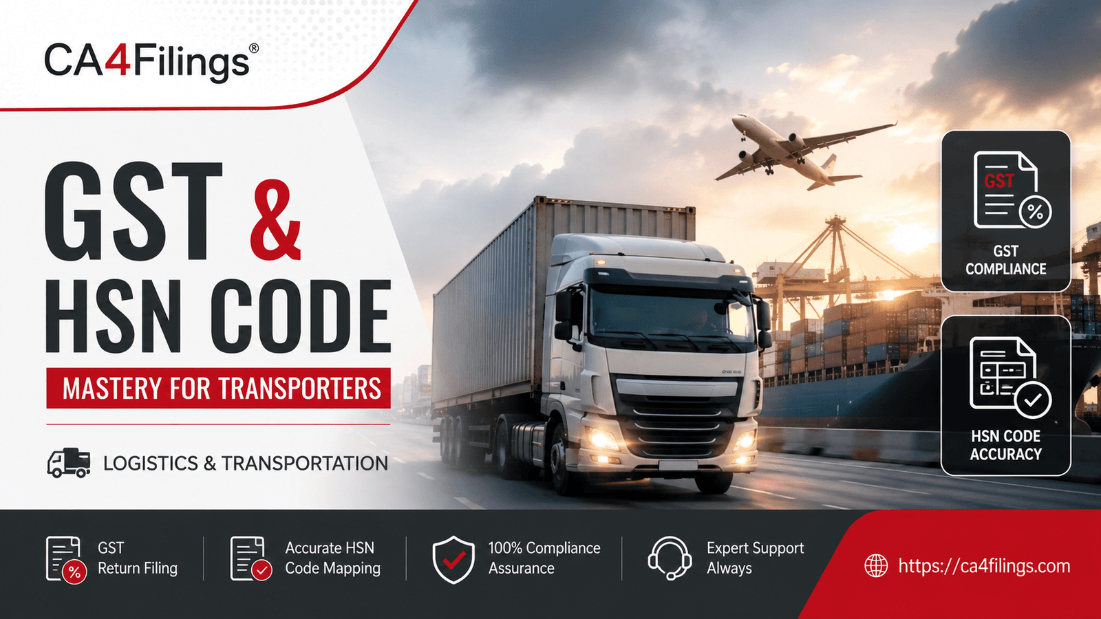Logistics and Transportation: GST and HSN Code Mastery for Transporters