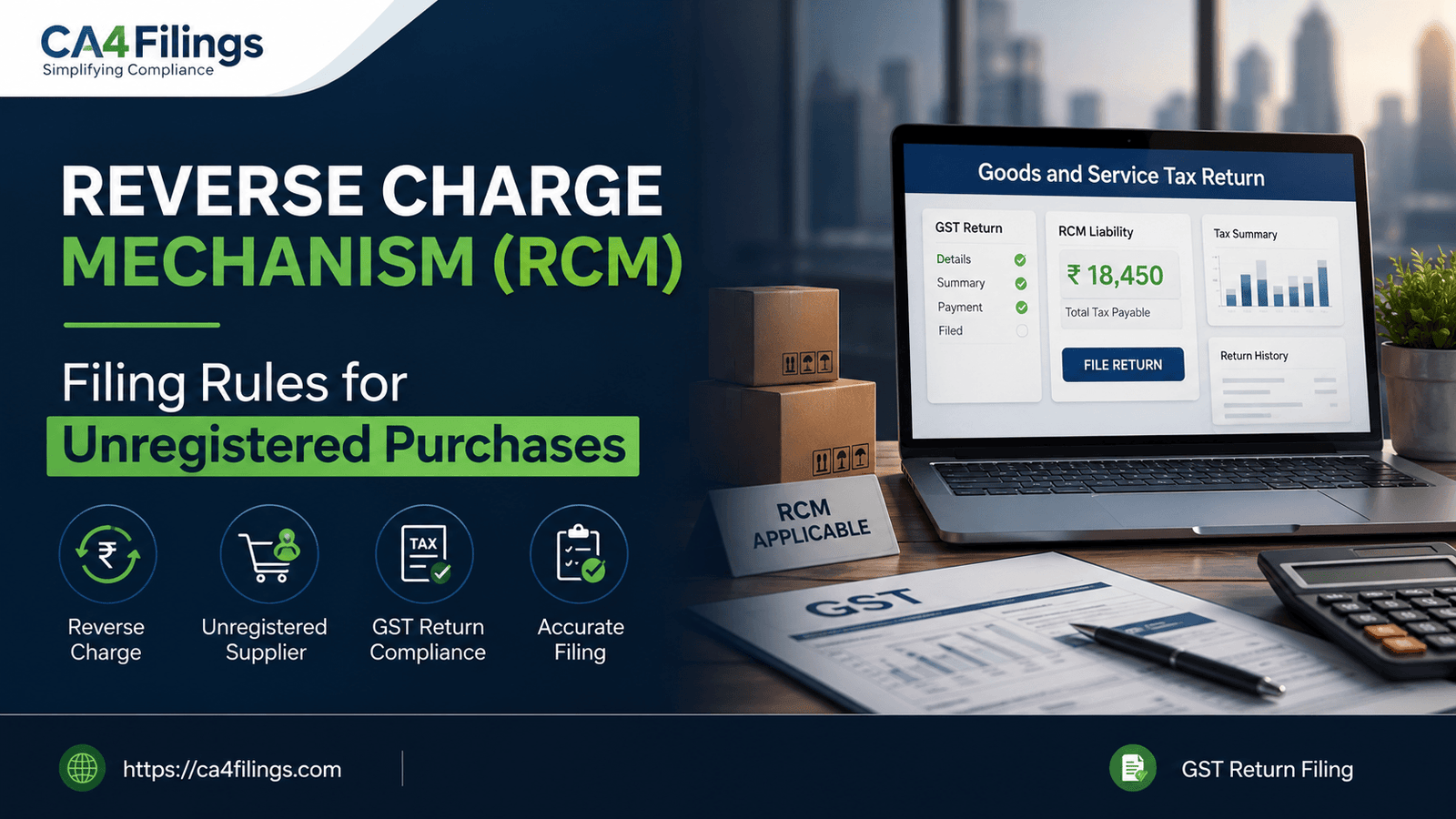 Reverse Charge Mechanism (RCM): Filing Rules for Unregistered Purchases