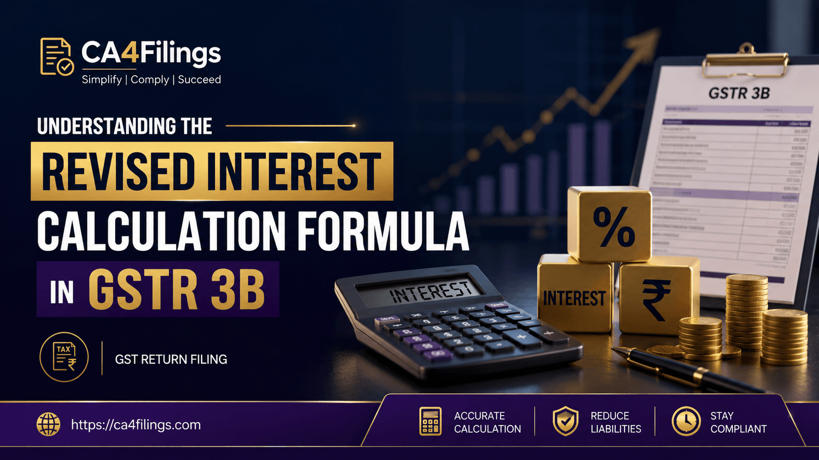 Understanding the Revised Interest Calculation Formula in GSTR 3B