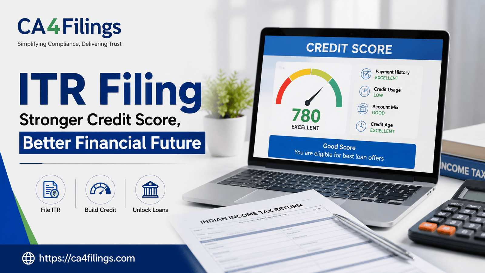 Income Tax Return Filing and Its Impact on Your Credit Score