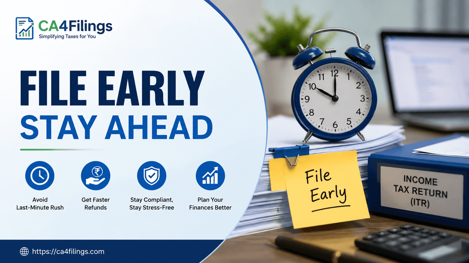 The Benefits of Filing Your Income Tax Return Early: Timing is Key