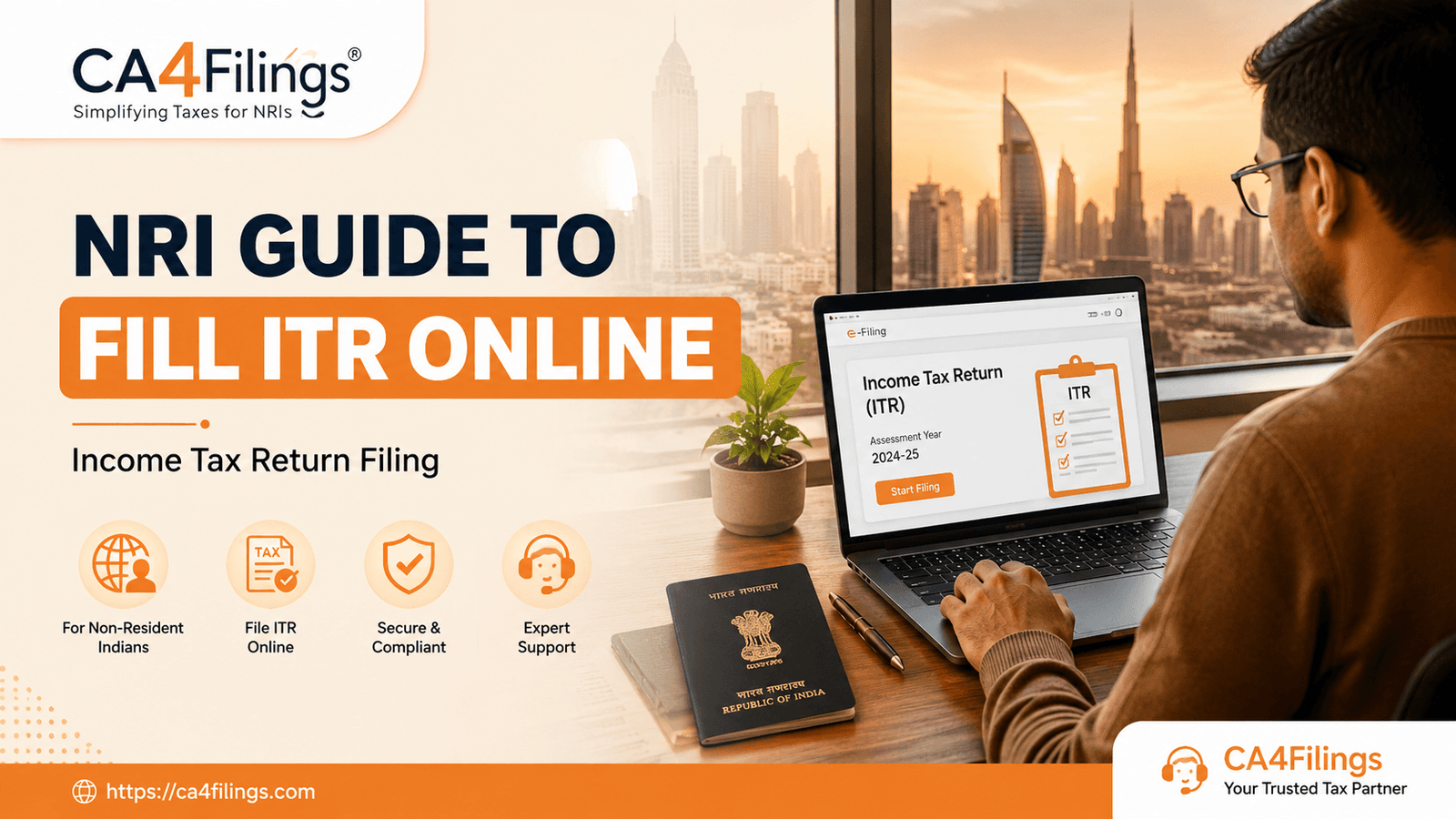The Non-Resident Indian (NRI) Guide to Fill ITR Online