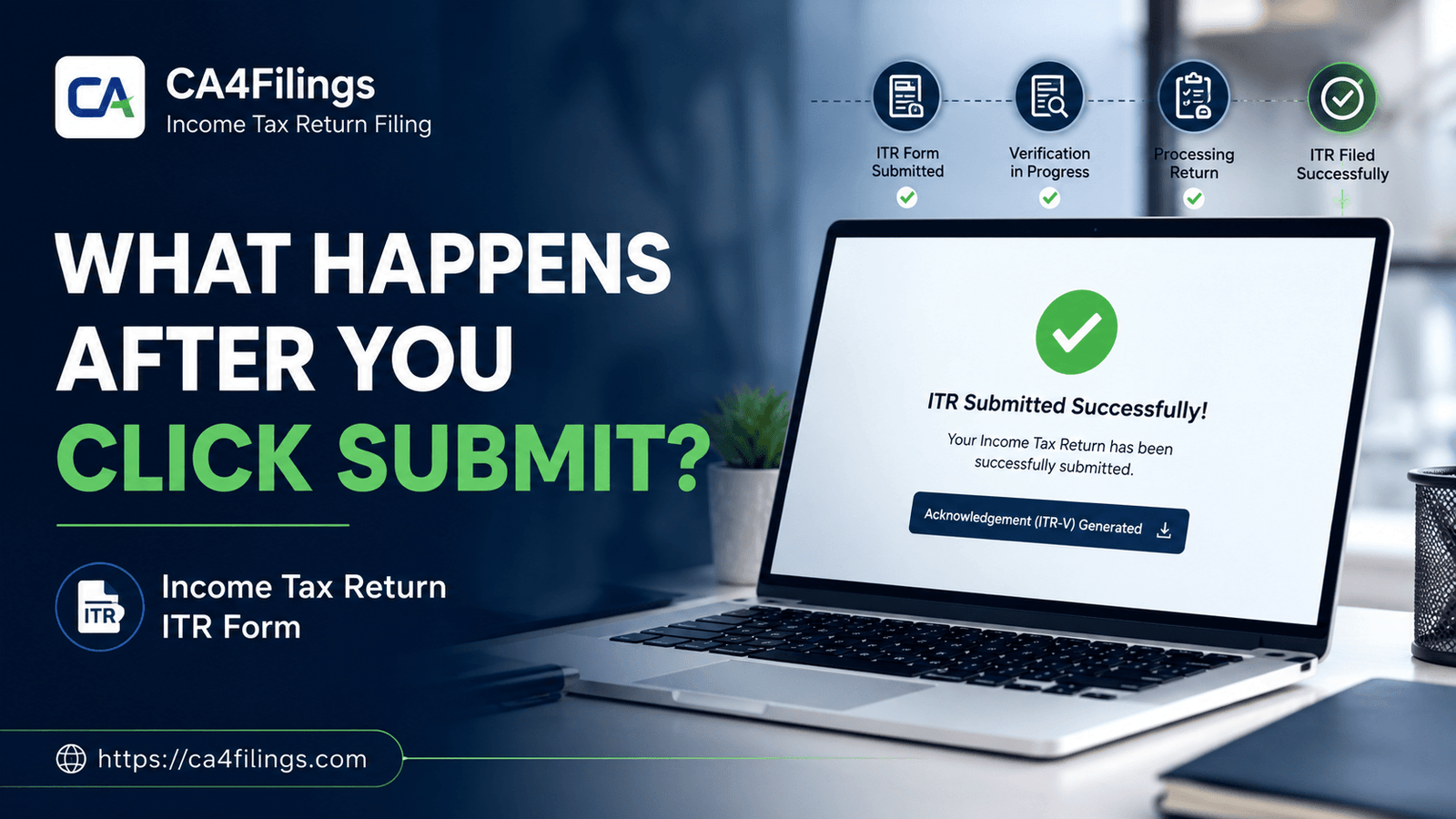 What Happens After You Click Submit on Your Income Tax Return ITR Form?