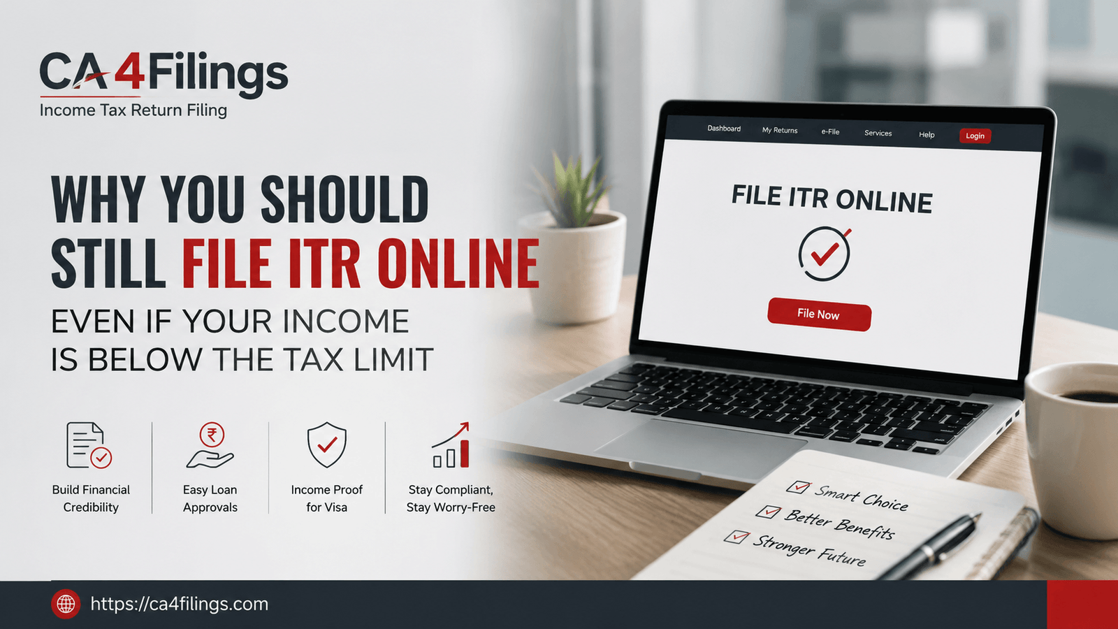 Why You Should Still File ITR Online Even if Your Income is Below the Tax Limit
