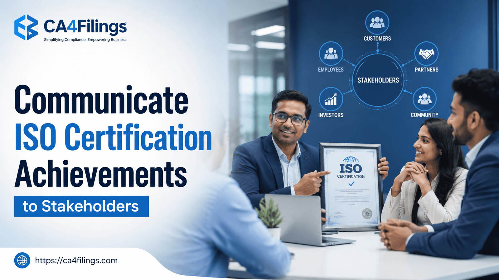 How to Communicate ISO Certification Achievements to Stakeholders