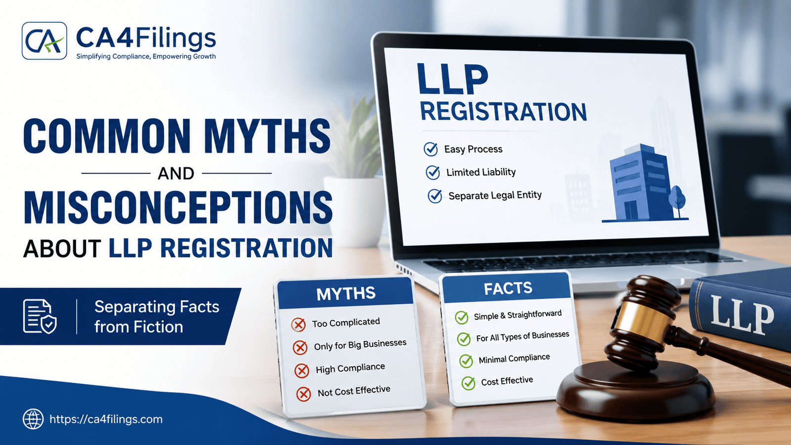 Common Myths and Misconceptions About LLP Registration