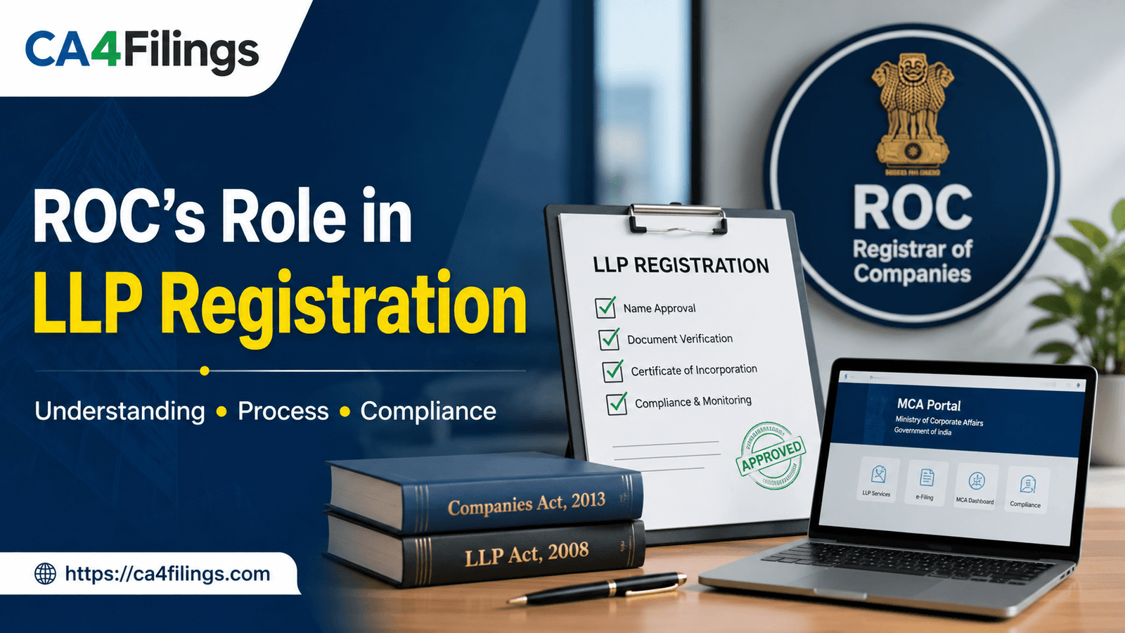 Understanding the Role of the Registrar of Companies (ROC) in LLP Registration