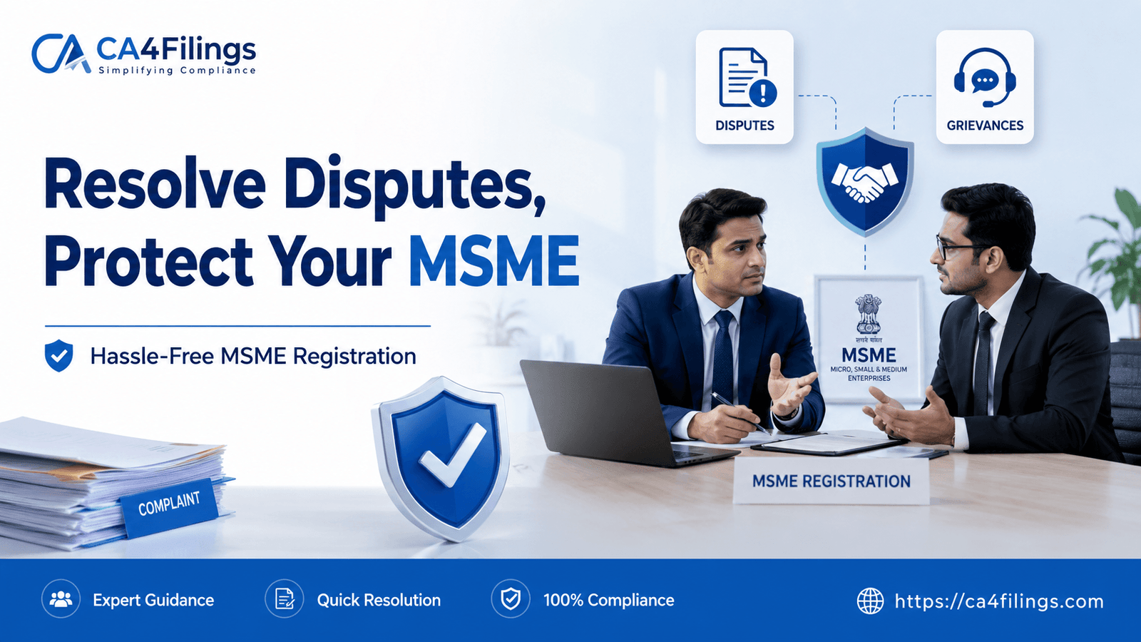How to Handle Disputes and Grievances Related to MSME Registration