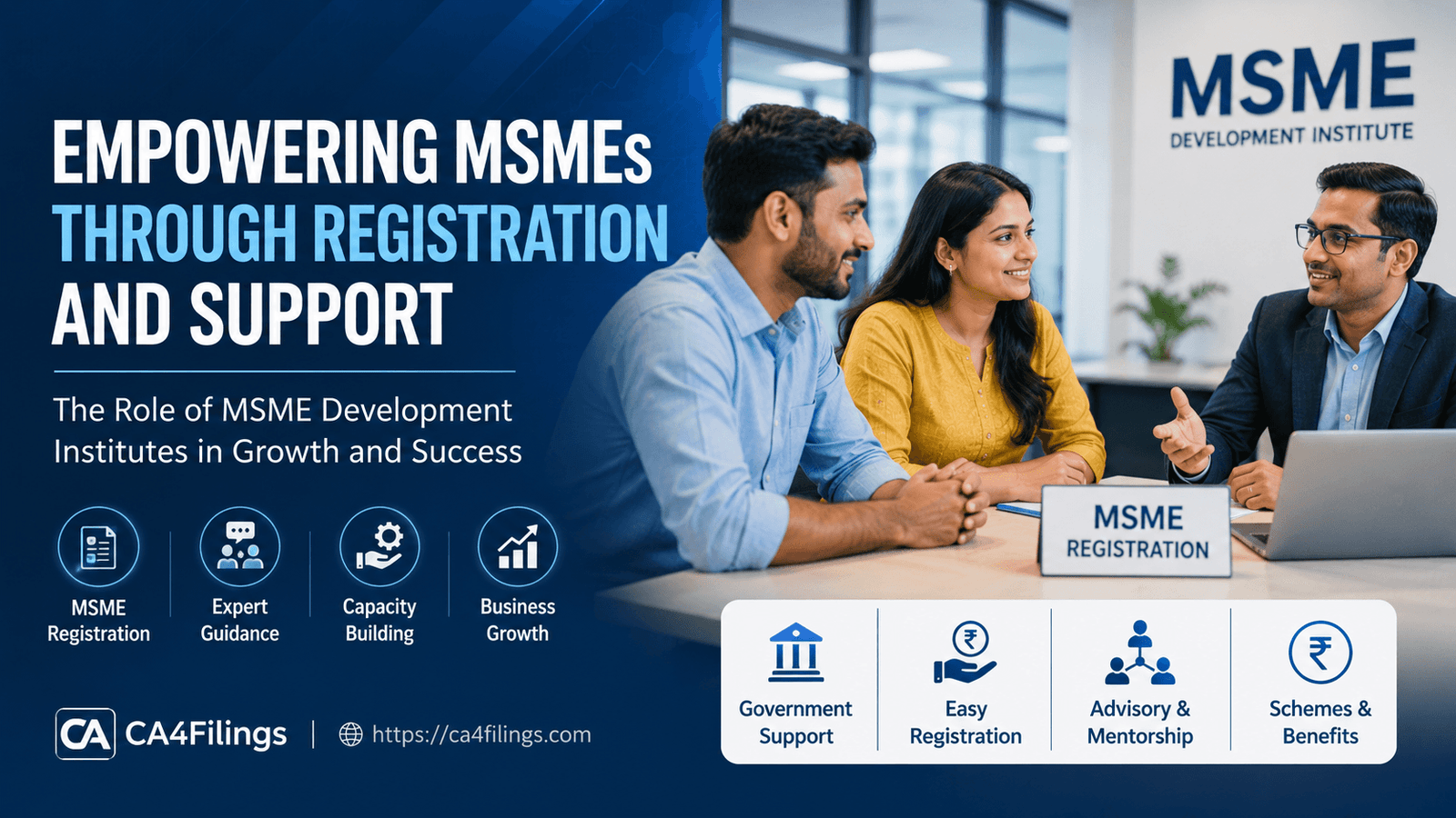 The Role of MSME Development Institutes in Registration and Support