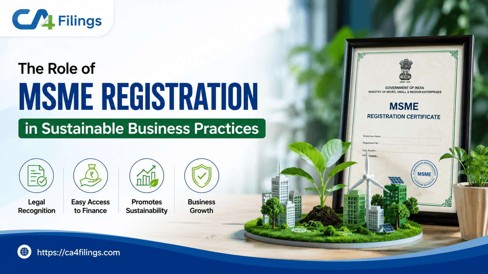 The Role of MSME Registration in Sustainable Business Practices