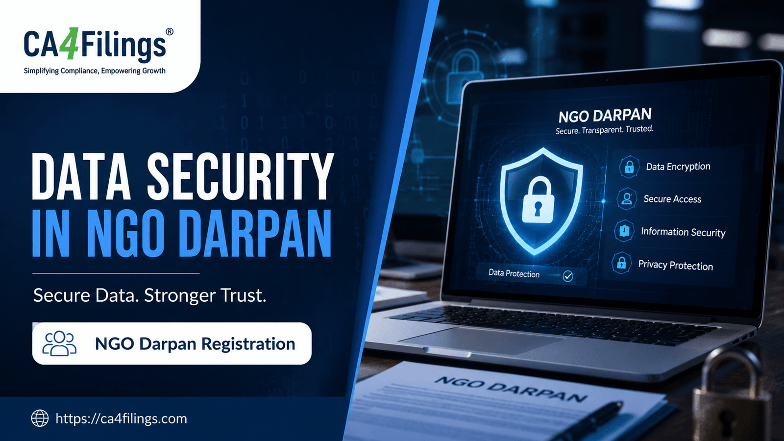 Exploring the Data Security Measures in NGO Darpan